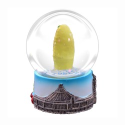 Esfera de Nieve Virgen de Guadalupe. Souvenir de Puebla, Mexico.