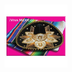 Fotoiman de un Sombrero Charro, souvenir y recuerdo de Puebla, Mexico.