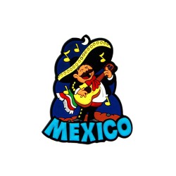 Magneto pvc mariachi tocando guitarra,Puebla, Mexico.