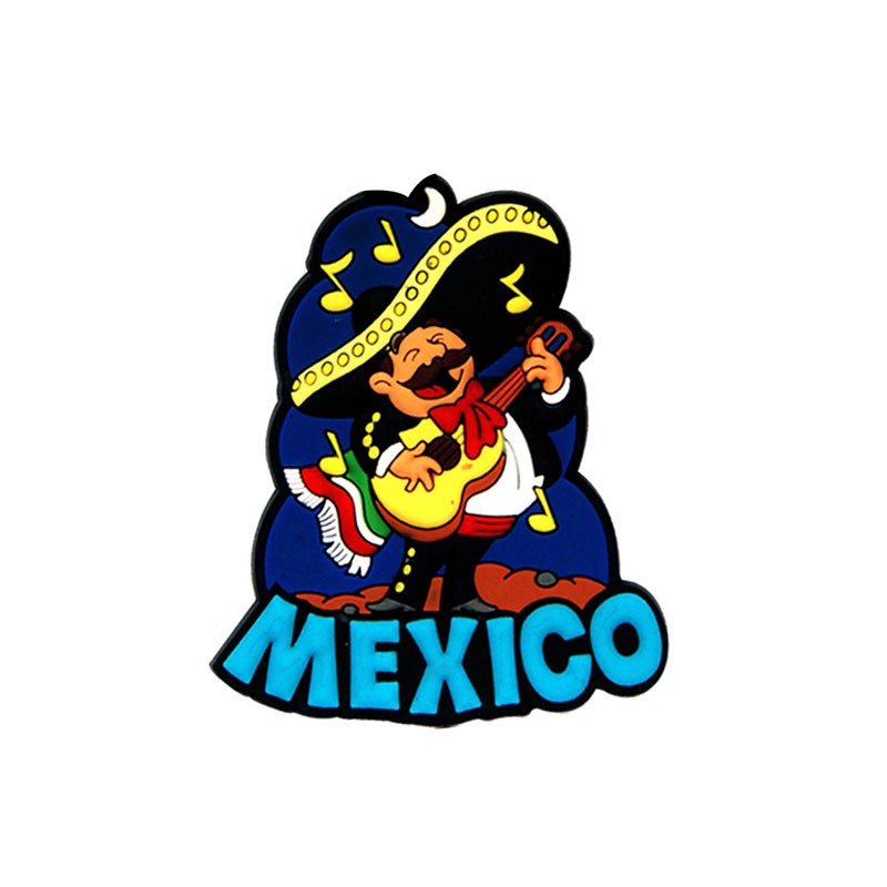 Magneto pvc mariachi tocando guitarra,Puebla, Mexico.