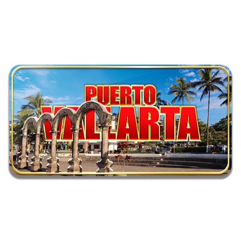 Iman 3D de los Arcos, souvenir y recuerdo de Puerto Vallarta.