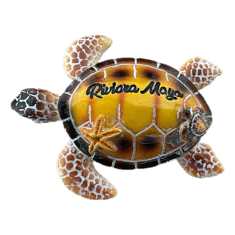 Magneto Resina Tortuga café