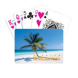 Barajas Playa típica de la Riviera Maya, souvenir y recuerdo de la Riviera Maya, México