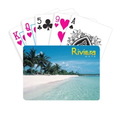 Barajas Playa típica de la Riviera Maya, souvenir y recuerdo de la Riviera Maya, México