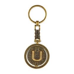 Llavero Letra Calendario Azteca "U"