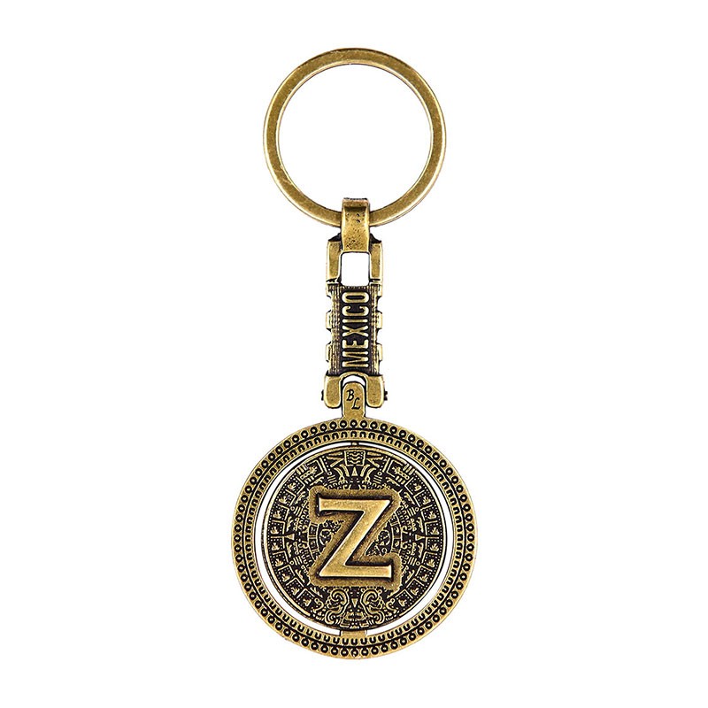 Llavero Letra Calendario Azteca "Z"