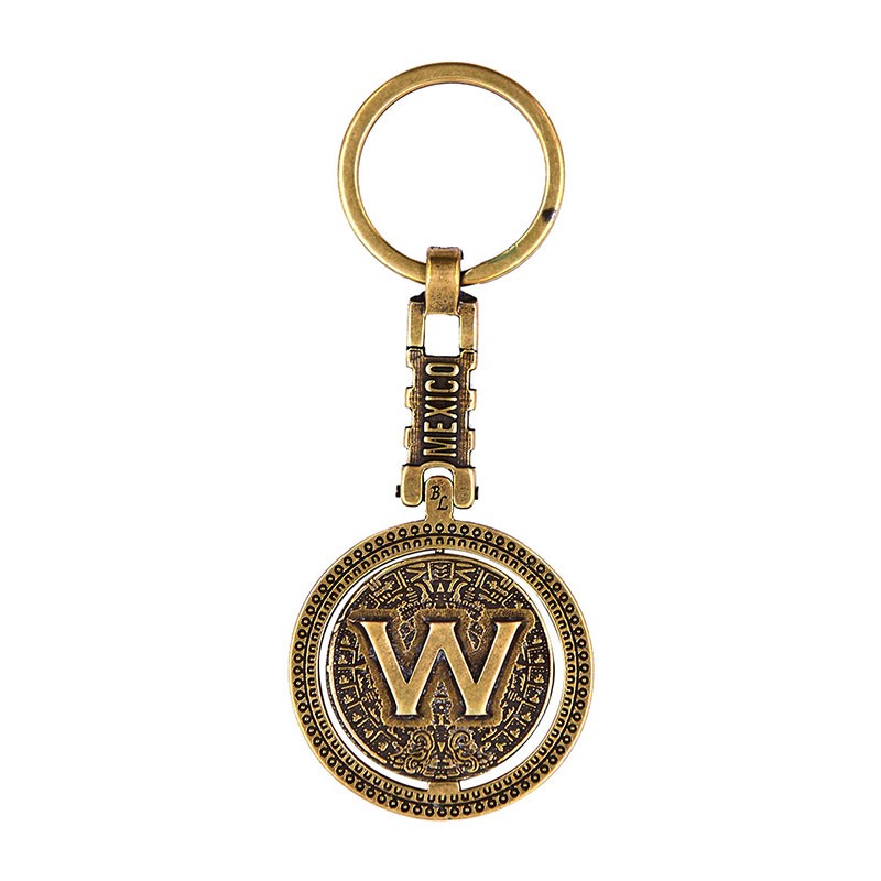 copy of Llavero Letras  Calendario Azteca "W"