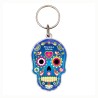 Llavero acrílico calavera, día de muertos. Souvenir Riviera Maya