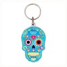 Llavero acrílico calavera, día de muertos. Souvenir Riviera Maya