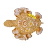 Magneto de resina en forma de tortuga con acabado arena
