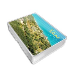 Barajas Tulum, sitio arqueológico maya. souvenir y recuerdo de la Riviera Maya, México