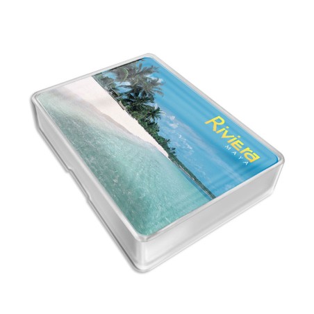 Barajas Playa típica de la Riviera Maya, souvenir y recuerdo de la Riviera Maya, México