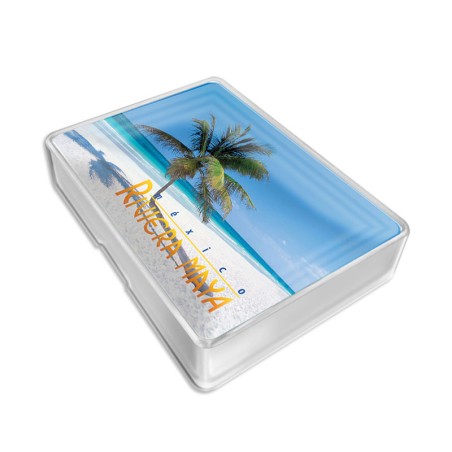 Barajas Playa típica de la Riviera Maya, souvenir y recuerdo de la Riviera Maya, México