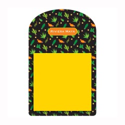 Bloc de notas calavera, tipico del dia de muertos en México, souvenir y recuerdo de la Riviera Maya.