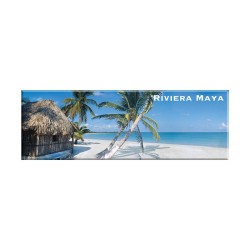 Fotoiman de las playas de la Riviera Maya, souvenir y recuerdo de Mexico