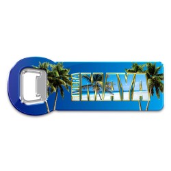 Destapador de metal "Riviera Maya" souvenir y recuerdo Riviera Maya.