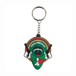 Llavero pvc Chile, souvenir de Mexico. Recuerdo de la Riviera Maya.