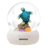 Esfera de nieve con 2 tortugas. Souvenir de Veracruz, México