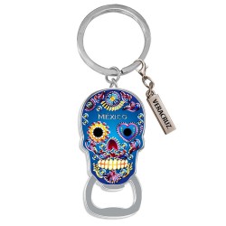 Llavero Destapador Calavera Día de Muertos México Veracruz